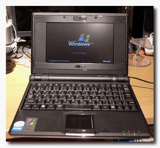 Windows xp asus eee